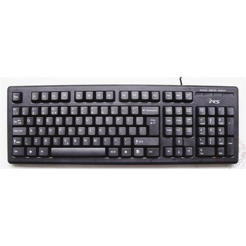 MS Industrial KB-01 Black PS/2 tastatura Slike