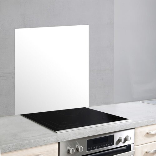 Wenko Bijeli stakleni poklopac na zidu kod peći, 70 x 60 cm Slike