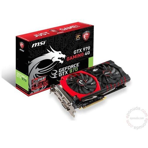 MSI GTX 970 GAMING 4G grafička kartica Slike