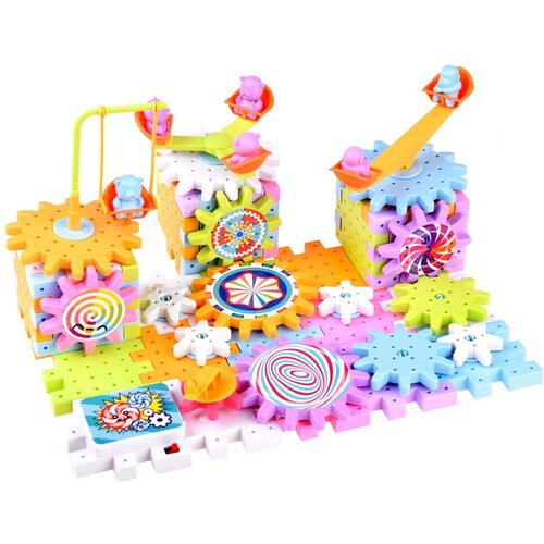 &amp;Scaron;arene kreativne kocke i zupčanici 165 komada ZA4198 Slike