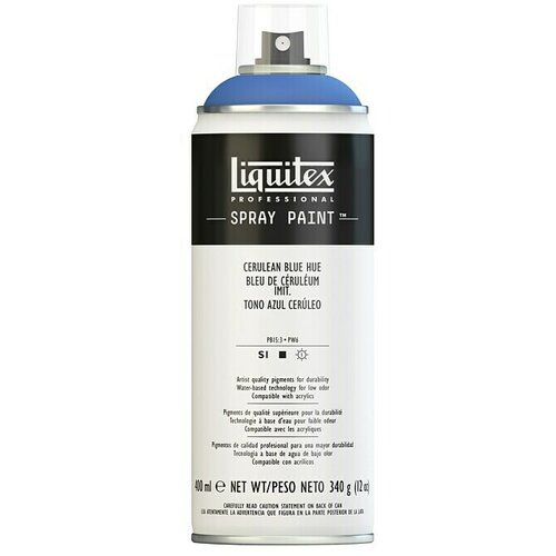 LIQUITEX Professional Sprej u boji (Cerulean Blue Hue, 400 ml) Slike