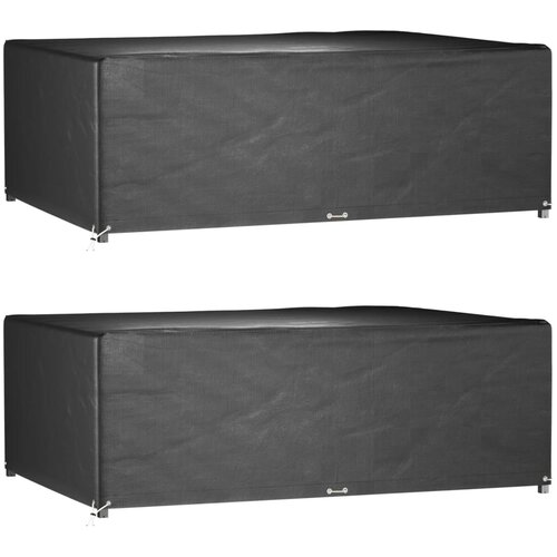 VidaXL Navlake za vrtni namje&amp;scaron;taj 2 kom 240 x 180 x 80 cm pravokutne Slike