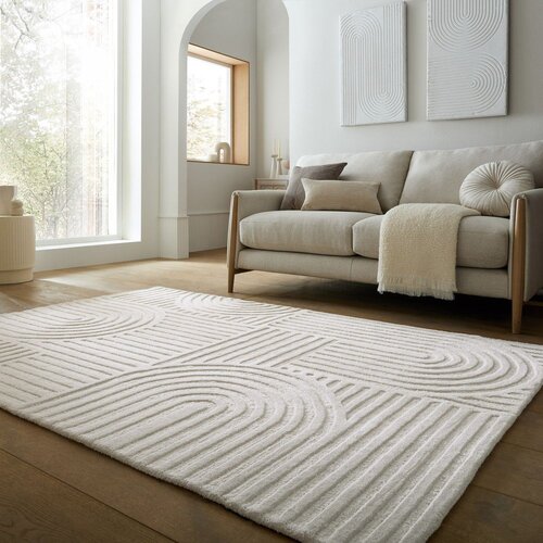 Flair Rugs Slonoko&amp;scaron;čena ročno tkana volnena preproga 160x230 cm Zen Garden &amp;ndash; Slike