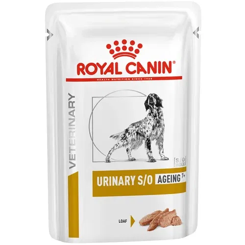 Royal Canin Veterinary Canine Urinary S/O Ageing 7+ Mousse – 12 x 85 g