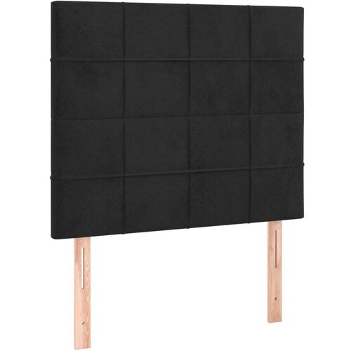 Box spring krevet s madracem crni 90x190 cm bar&amp;scaron;unasti Slike