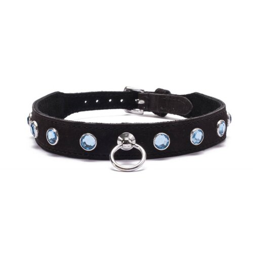 DEVIL STICKS Crystal Collar Light Blue Cene