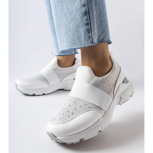 D/CEO White green Daniela sport sneakers Slike