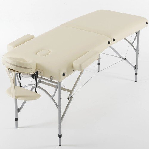 Masterpro Stolovi za masažu ALU Professional 2 ARC - Krem Cene
