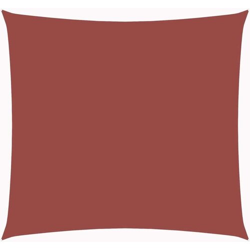 vidaXL Senčno jadro oksford blago kvadratno 4,5x4,5 m terakota, (20729509) Cene