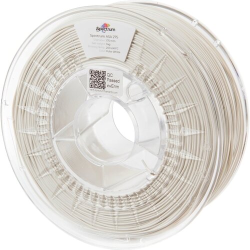 Spectrum asa 275 polar white, 1.75 mm / 1000 g Slike