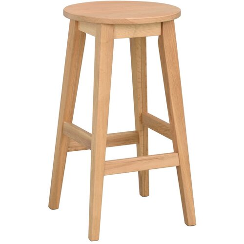 Rowico Barska stolica od hrastovine u prirodnoj boji 65 cm Austin - Slike