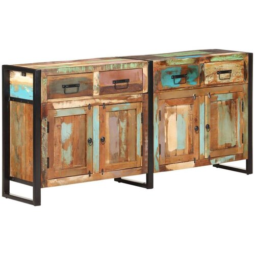 vidaXL Komoda od masivnog obnovljenog drva 172 x 35 x 80 cm Cijene