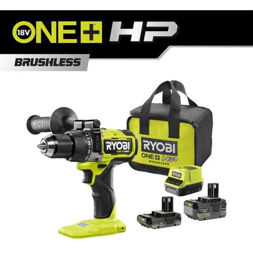 Poljobit Set – udarna bušilica (18V ONE+™ HP) sa 2 baterije (4Ah i 2Ah) i punjačem - RYOBI RPD18X-242S Cene