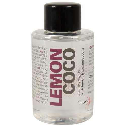Just Play Lemon Coco Erotic Massage Oil 50ml Slike