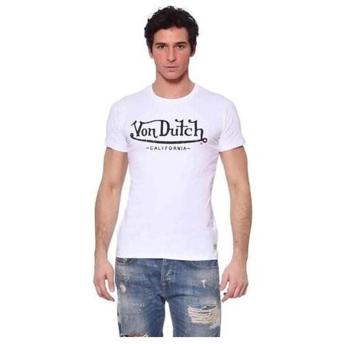 Von Dutch Majice & Polo majice VD1TVC Bela Cene
