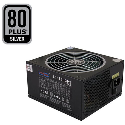 LC Power Napajanje 650W LC6650GP3 V2.3 80 Plus Silver Slike