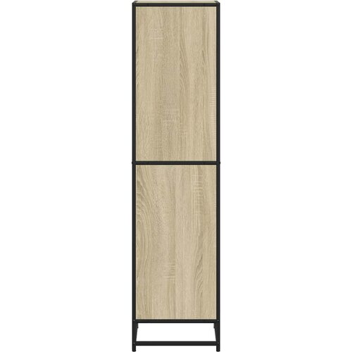  za knjige boja hrasta 40x35x139 cm drveni Slike