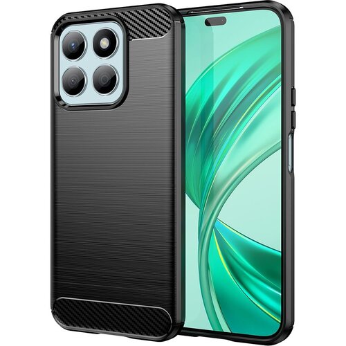  Techsuit Carbon Silicone maska za Honor X8b &ndash; crna Cijene