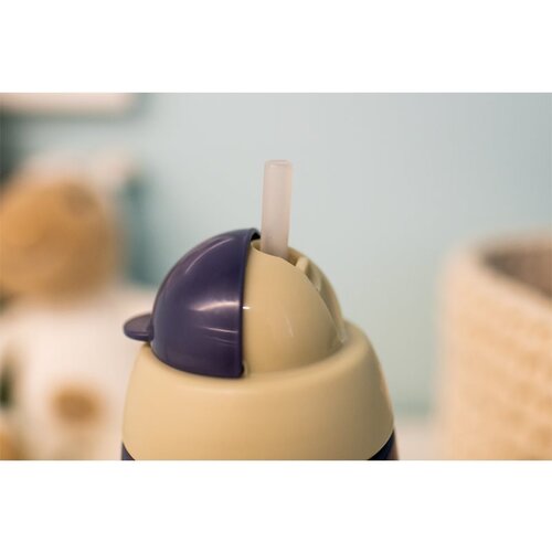 Tommee Tippee Superstar™ "INSULATED" termo čaša sa silikonskom slamkom na izvlačenje BEŽ, 266 ml, 12MJ+ Cijene