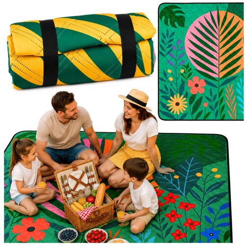  Deka za piknik 100 x 150 cm - &amp;scaron;arena Slike