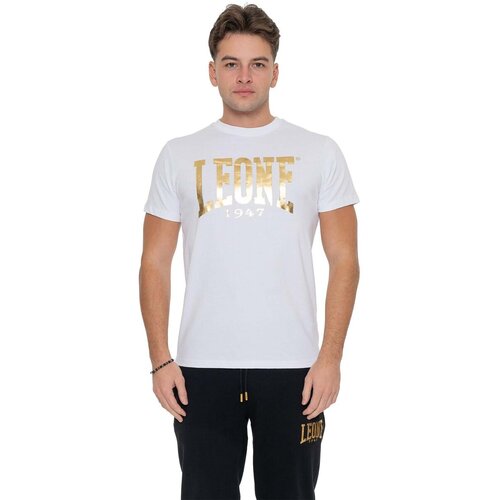 Leone 1947 Majice & Polo majice Man T-Shirt Short Sleeves Gold Bela Cene