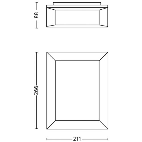 Philips 17293/93/16 - Spolja&amp;scaron;nje zidno svetlo KARP LED/6W/230V IP44 Slike
