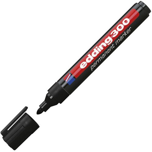 Marker permanentni 1,5-3mm okrugli vrh Edding 300 crni Cijene