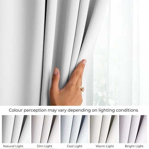 Restilo Bela zatemnitvena zavesa 140x175 cm Eyelets &amp;ndash; Slike