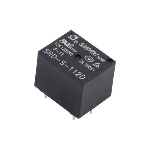 TRU COMPONENTS Relej za tiskanu pločicu SRD-S-112D 12 V/DC 12 A 1 izmjenični kontakt 1 kom. Cijene