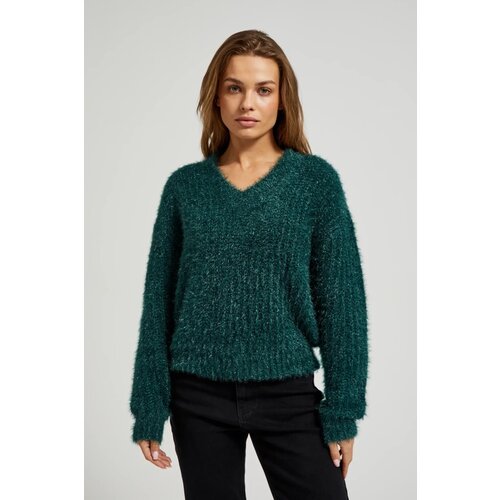 Marisse Women's Sweater Z-Sw-4541 D.Green Cene