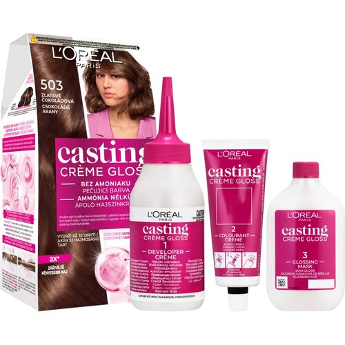 L´Oréal Paris Casting Creme Gloss boja za kosu nijansa 503 Gold Choco 1 kom Cijene
