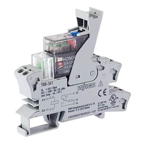 Wago GmbH & Co. KG Relejski modul 1W 24VDC 788-341, (21223566) Cene