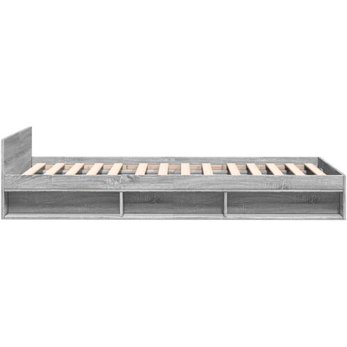 VidaXL okvir za krevet s ladicom boja hrasta 100x200 cm drveni Slike