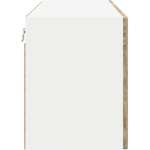  Zidni stakleni ormar Sonoma hrast 80 x 31 x 40 cm Slike