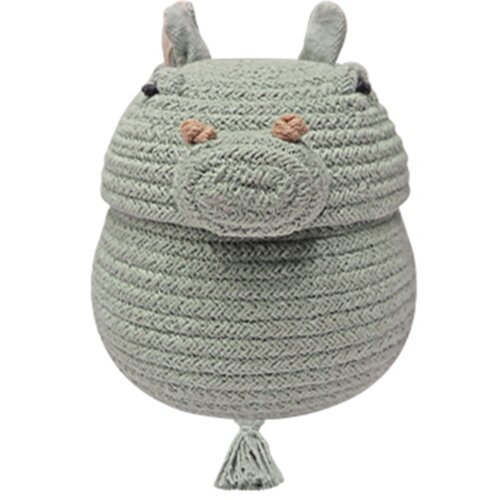 Lorena Canals Mini Korpa Za Odlaganje Henry The Hippo Slike