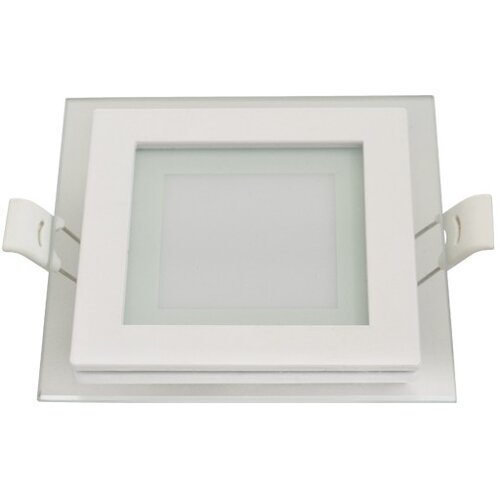 Mitea Lighting Stakleni ugradni kvadratni LED panel MPC6-K 6W 6500K sivi Cene