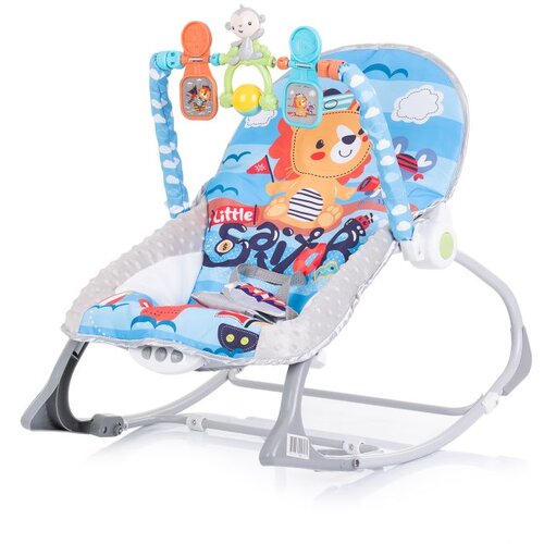 Chipolino glazbena ležaljka Baby Spa Blue Slike