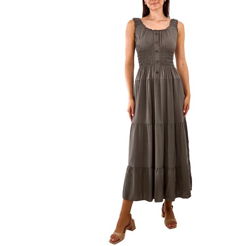 Gemre Dark green ruched dress Atiye Slike