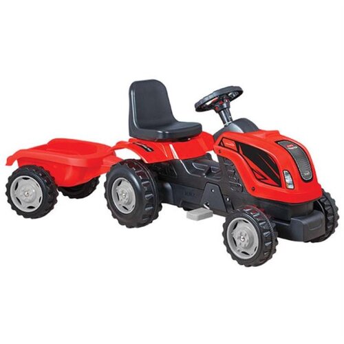  traktor na pedale MMX sa prikolicom - crveni, model 956 Cene