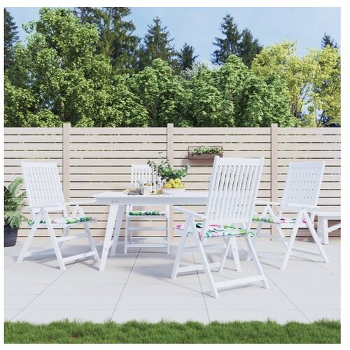 VidaXL Blazine za vrtne stole 4 kosi vecbarvne 50x50x3 cm tk Slike