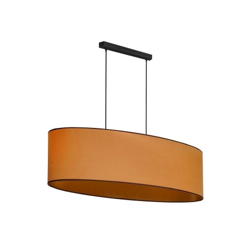  Duolla - Visilica na sajli OVAL VEGAN 2xE27/15W/230V smeđa Slike