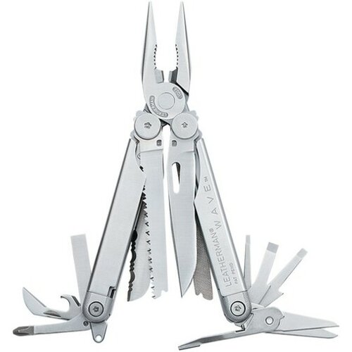 LEATHERMAN večnamensko orodje Wave+ Srebna Slike