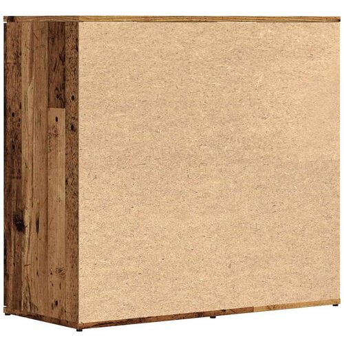 VidaXL Komoda boja staro drvo 80 x 36 x 75 cm od konstruiranog drva Slike