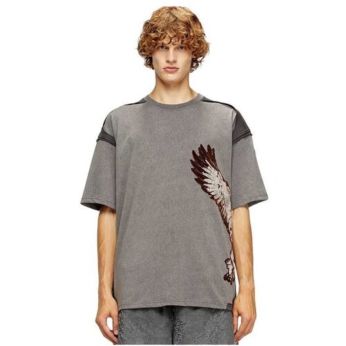 Diesel siva muška majica Cene