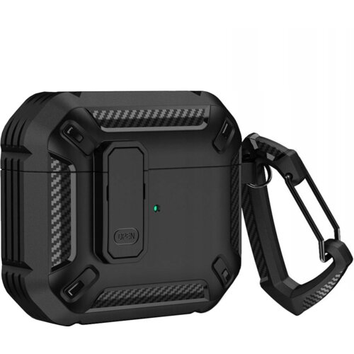 TECH-PROTECT ETUI X-CARBO ZA APPLE AIRPODS PRO 1/2 ČRNA ZAŠČITA, (22069668) Cene