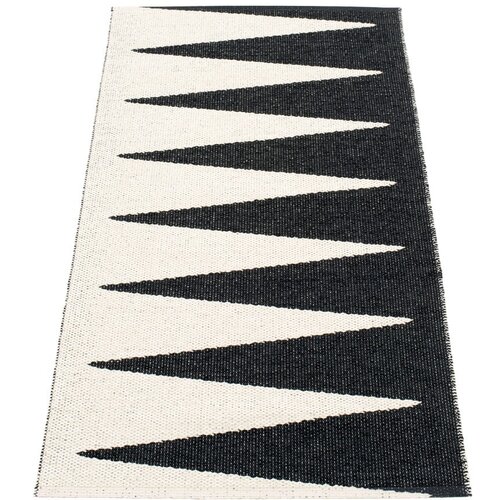 Pappelina črno-bel zunanji in notranji tekač 70x150 cm vivi black &amp;ndash; Slike