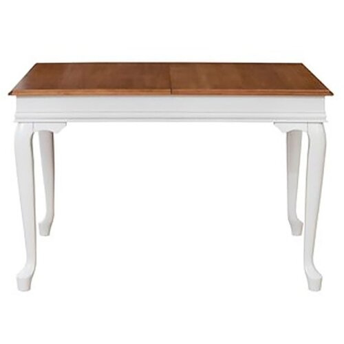 Woody Fashion Trpezarijski sto na razvlačenje Albero29, 80x75-160 cm, Smeđe-bijeli Cijene