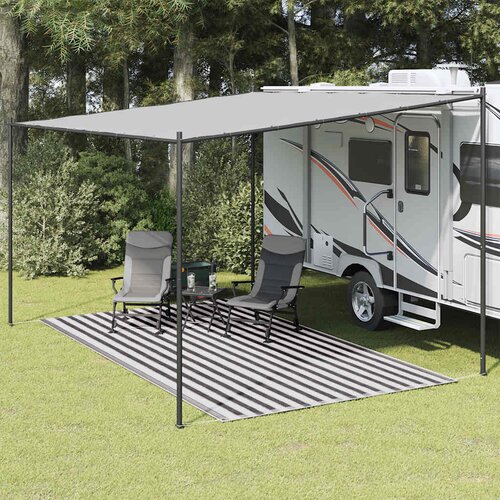  Tepih za &amp;scaron;ator 250 x 450 cm antracit i bijeli Slike