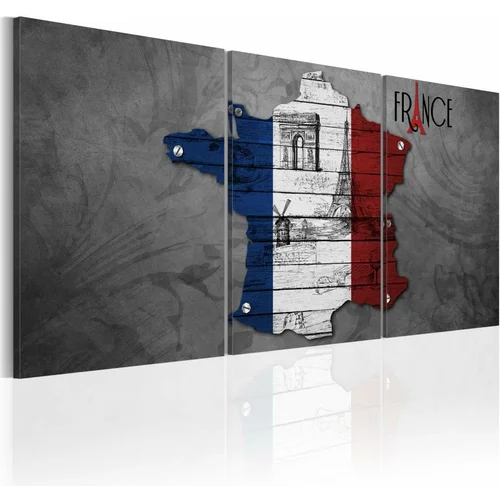  Slika - All about France 60x30
