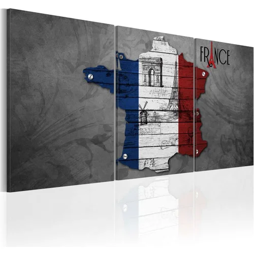  Slika - All about France 60x30